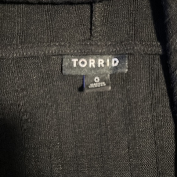 NWOT Torrid Black long sleeve Hacci jumpsuit with hood - Picture 10 of 12